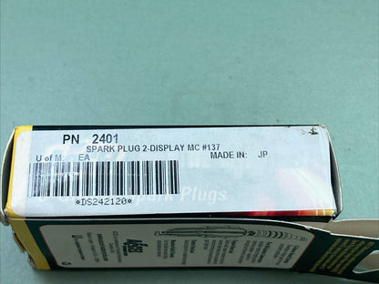 QTY 2 NEW ACCEL 2401 U-GROOVE SPARK PLUGS