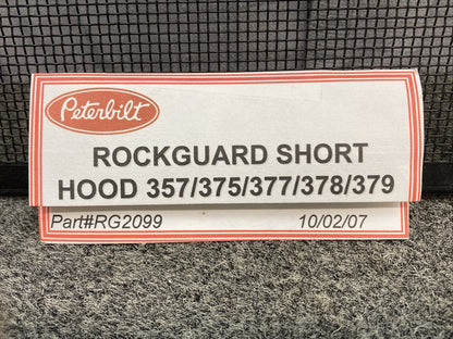 NEW REPLACES Peterbilt RG2099 Short Nose Rockguard 357 375 377 378 379