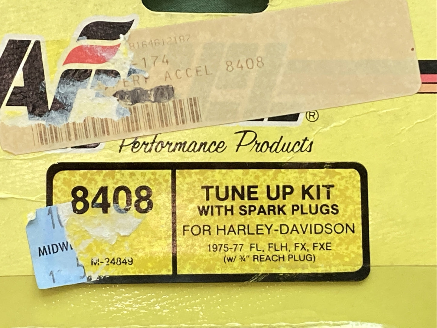 NEW ACCEL 8408 TUNE UP KIT WITH SPARK PLUGS FOR HARLEY DAVIDSON M-24849