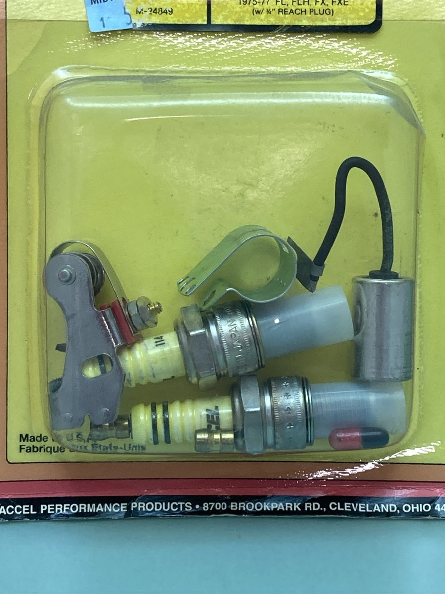 NEW ACCEL 8408 TUNE UP KIT WITH SPARK PLUGS FOR HARLEY DAVIDSON M-24849