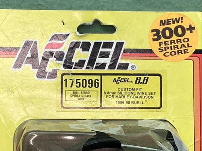NEW ACCEL 175096 CUSTOM-FIT 8.8MM SILICONE WIRE SET FOR HARLEY DAVIDSON