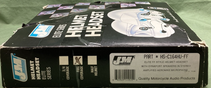 NEW J&M HS-C164HU-FF HELMET HEADSET ARAI & SHOEI HELMET HARLEY ULTRA