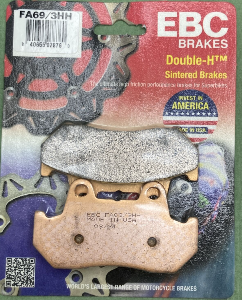 NEW EBC BRAKES FA69/3HH Double-H Sintered Brake Pads HONDA