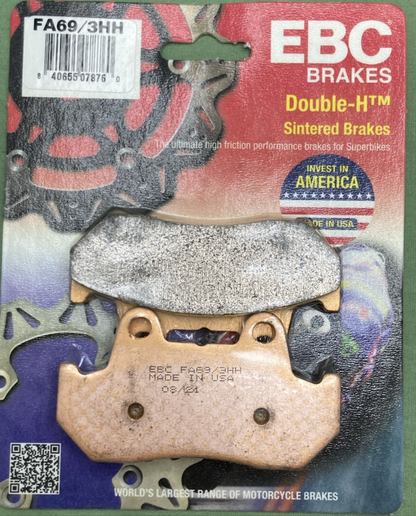 NEW EBC BRAKES FA69/3HH Double-H Sintered Brake Pads HONDA