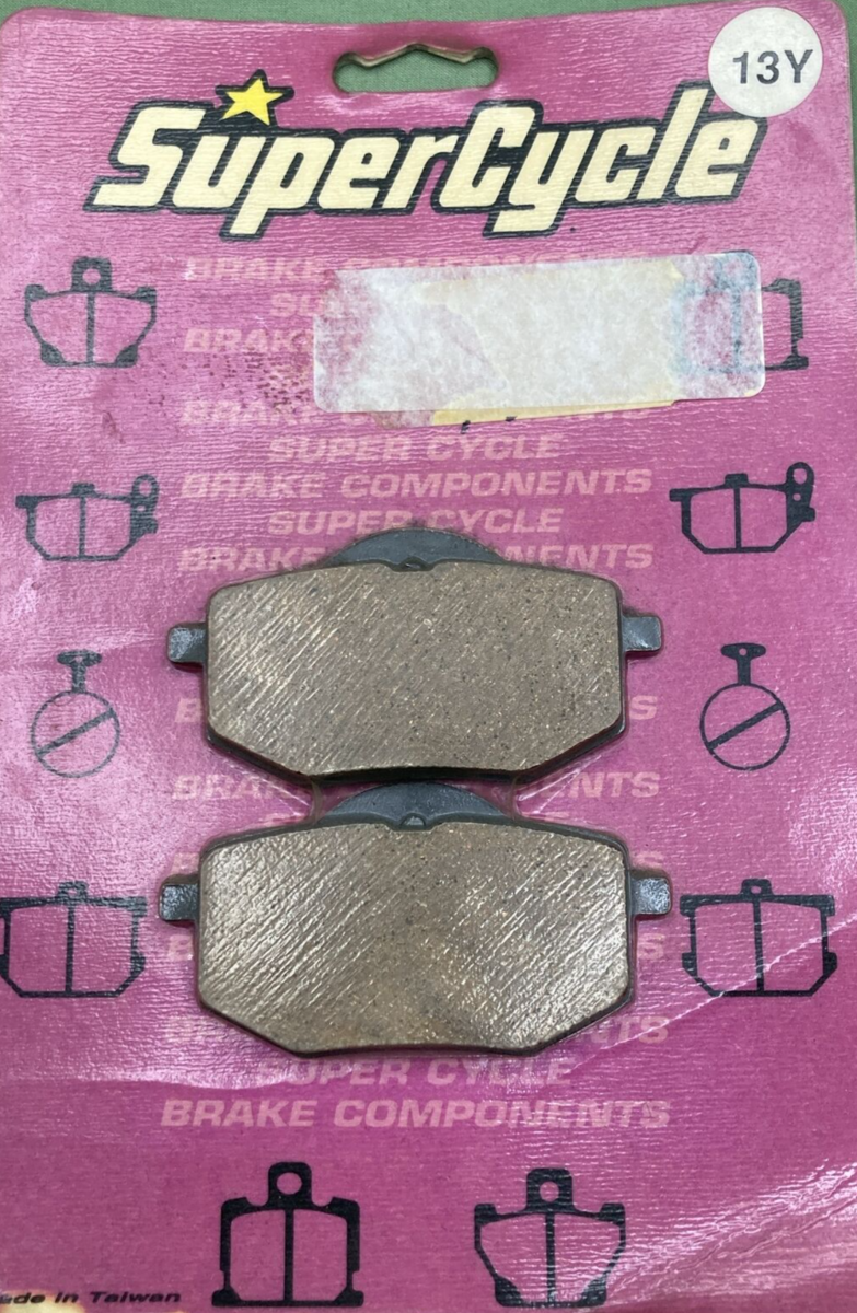 NEW SUPERCYCLE 13Y BRAKE PAD SET ORGANIC YAMAHA