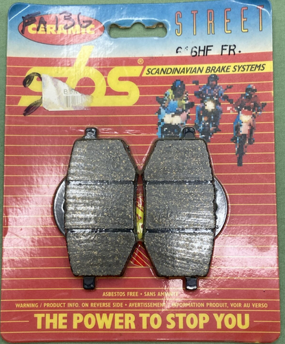 NEW SBS BRAKES 616HF BRAKE PADS FRONT YAMAHA VIRAGO FA136