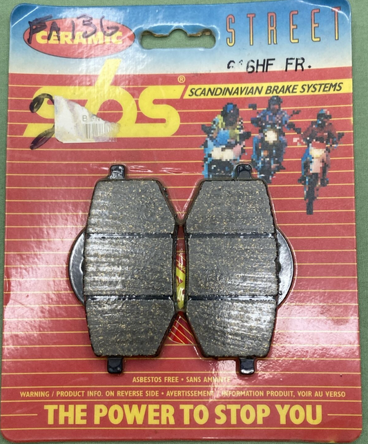 NEW SBS BRAKES 616HF BRAKE PADS FRONT YAMAHA VIRAGO FA136
