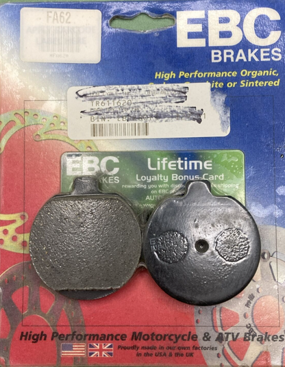 NEW GENUINE EBC FA62 BRAKE PADS KAWASAKI