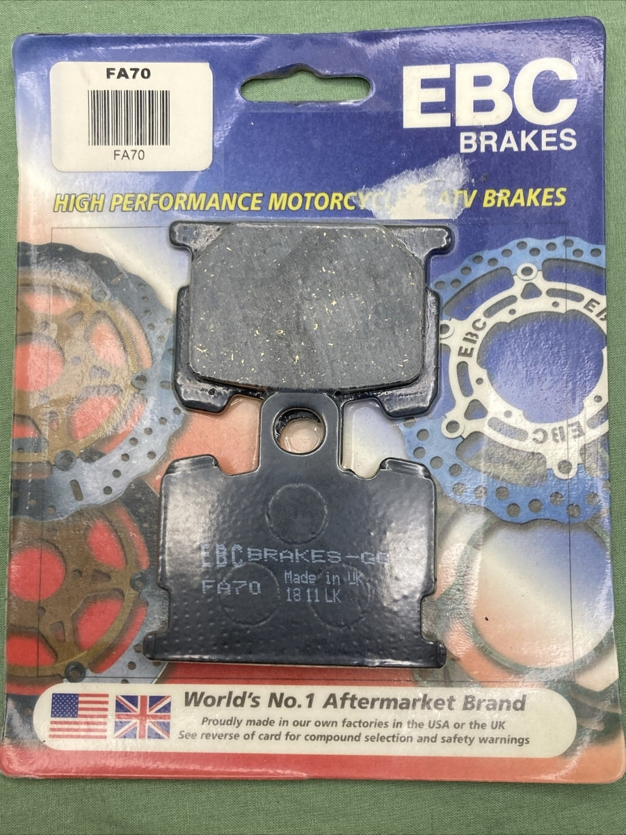 NEW GENUINE EBC FA70 BRAKE PADS HIGH PERFORMANCE MOTORCYCLE ATV