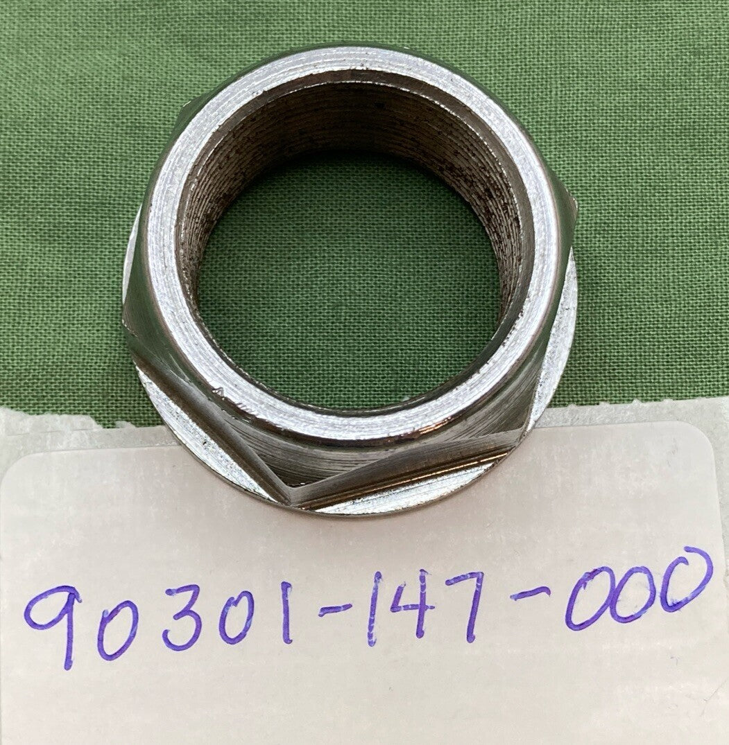 NEW REPLACES HONDA 90301-147-000 NUT, STEERING STEM