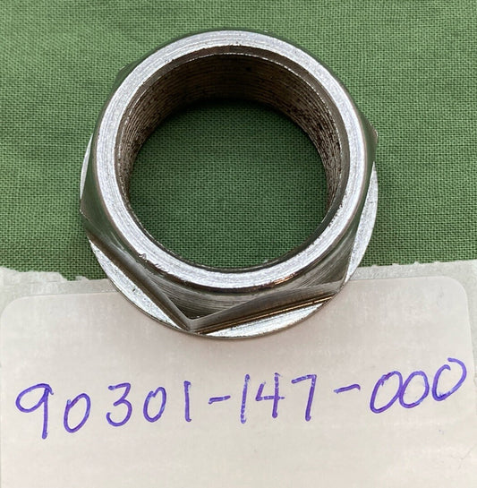 NEW REPLACES HONDA 90301-147-000 NUT, STEERING STEM