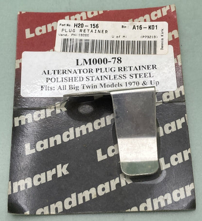 NEW GENUINE LANDMARK LM000-78 ALTERNATOR PLUG RETAINER