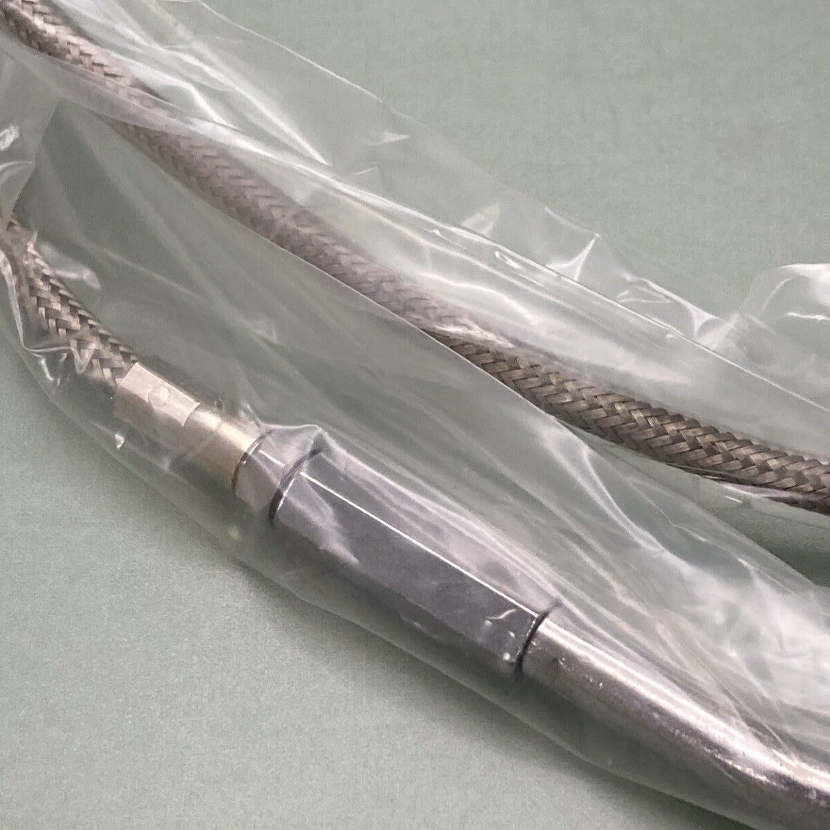 NEW GENUINE J&P CYCLES 13-960 THROTTLE PULL CABLE STAINLESS