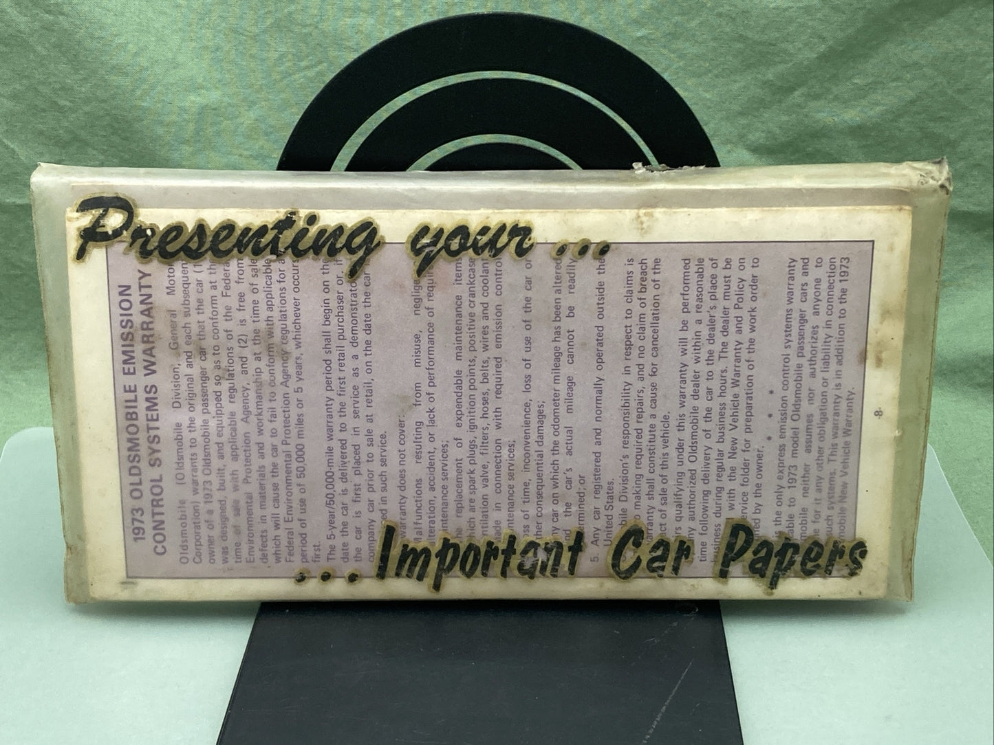 OLDSMOBILE 413442 OWNER'S MANUAL DELTA 88/ROYALE- CUSTOM CRUSIER- 98, 1973