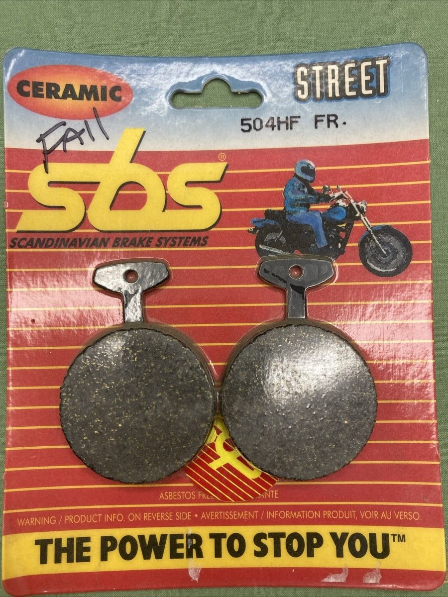 NEW SBS 504HF CERAMIC Brake Pads FRONT YAMAHA