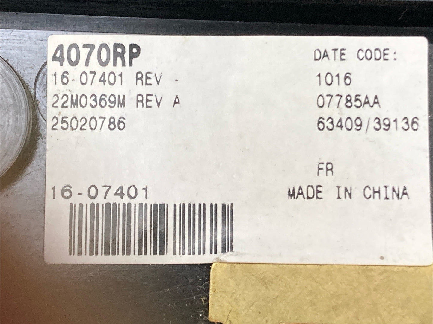 NEW GENUINE PACCAR 16-07401 LIGHT ASSY SWIVEL DOME