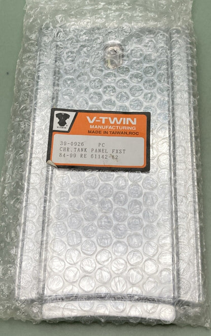 NEW V-TWIN MANUFACTURING 39-0926 CHROME TANK PANEL FXST 84-89 RE 61142-82