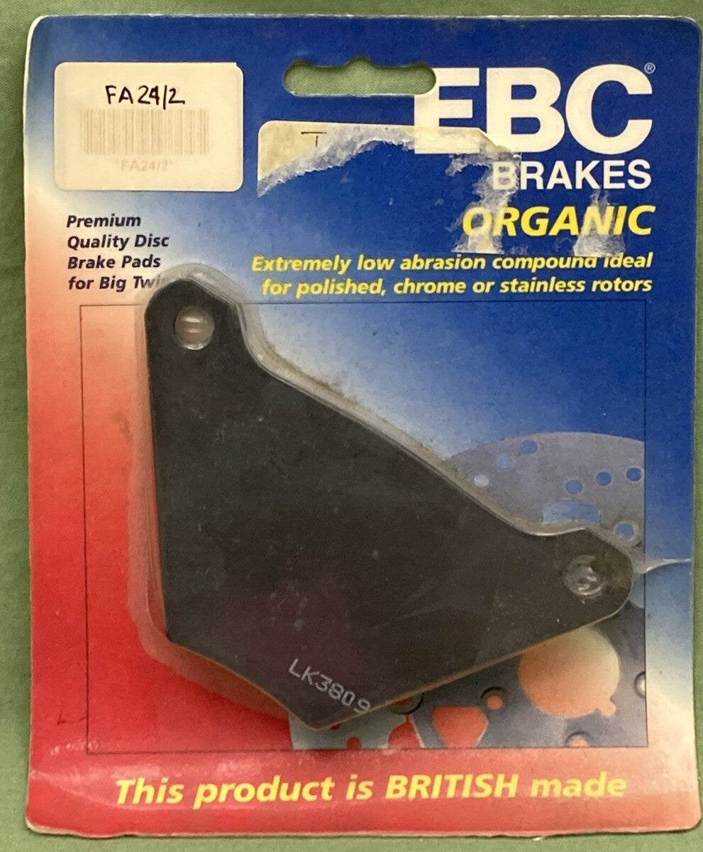 NEW EBC BRAKES FA24 Organic Front Brake Pads