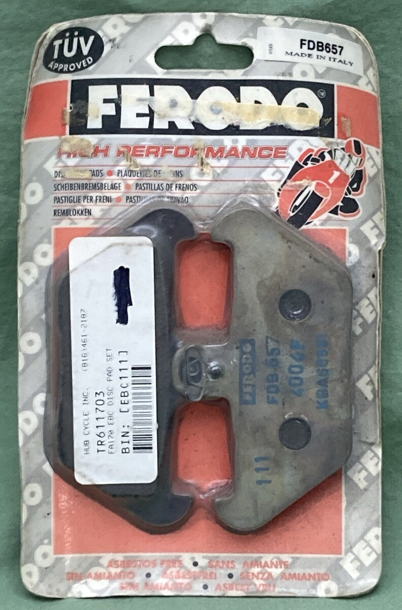 NEW FERODO FDB657 BMW BRAKE PADS