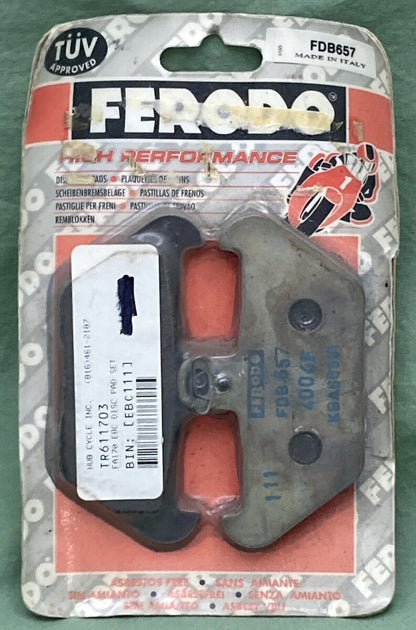NEW FERODO FDB657 BMW BRAKE PADS
