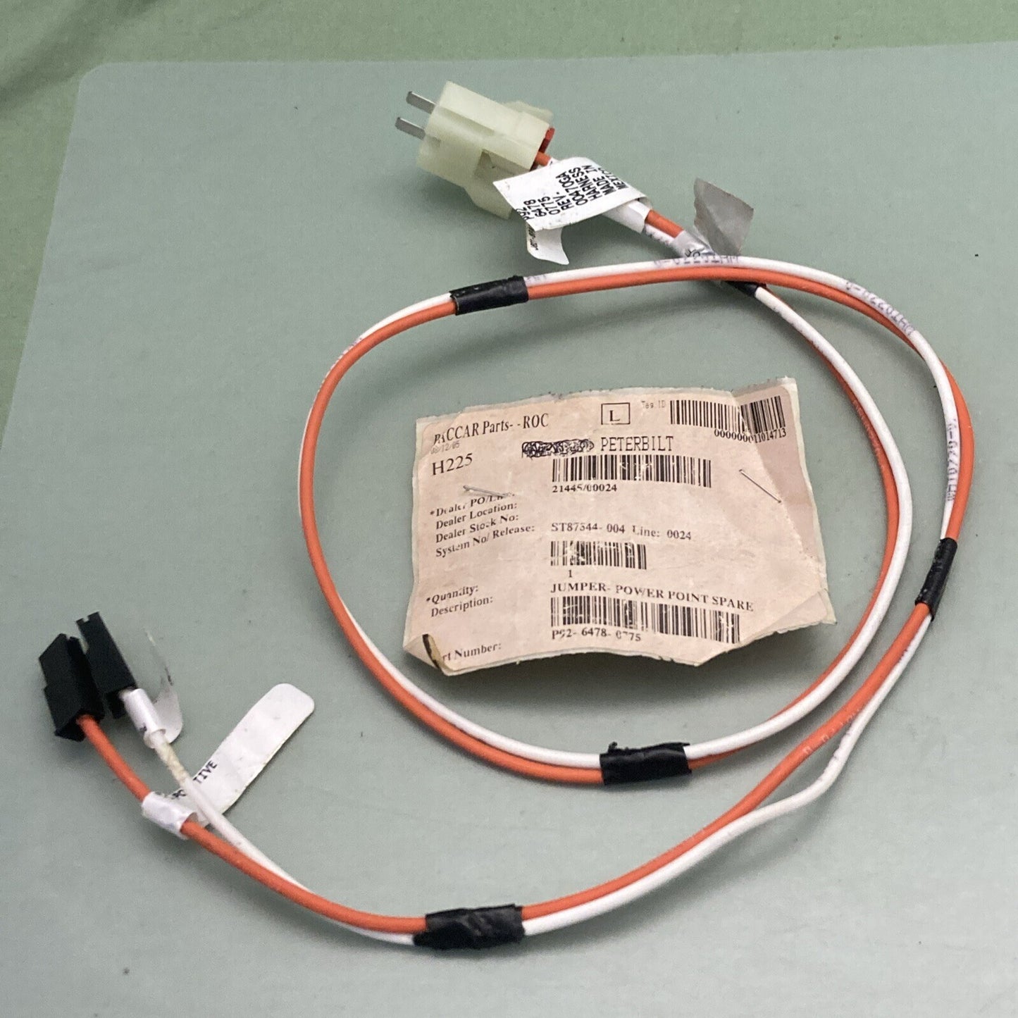 NEW GENUINE PACCAR P92-6478-0775 JUMPER SPARE POWER