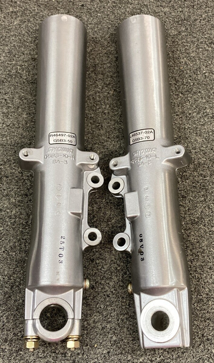 NEW SHOWA FOR HARLEY DAVIDSON G5B3-70 G5B3-50 FORK SLIDERS WITH CANS