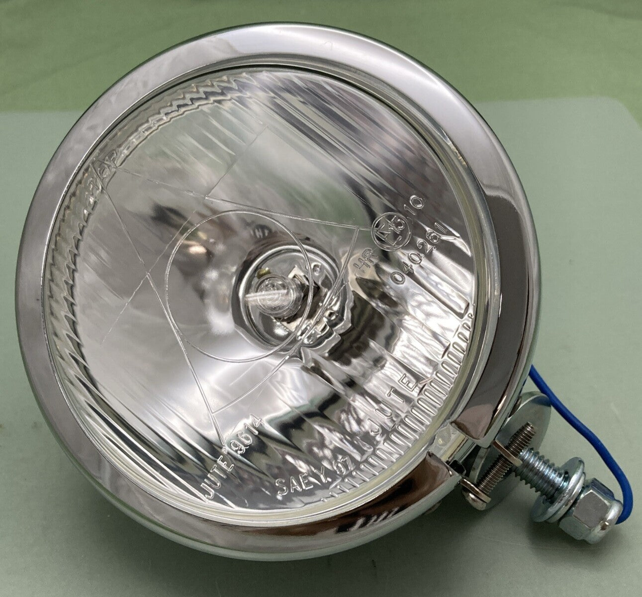 NEW DRAG SPECIALTIES DS280010 SPOTLAMP WITH HALOGEN H-3 BULB FOR HARLEY DAVIDSON