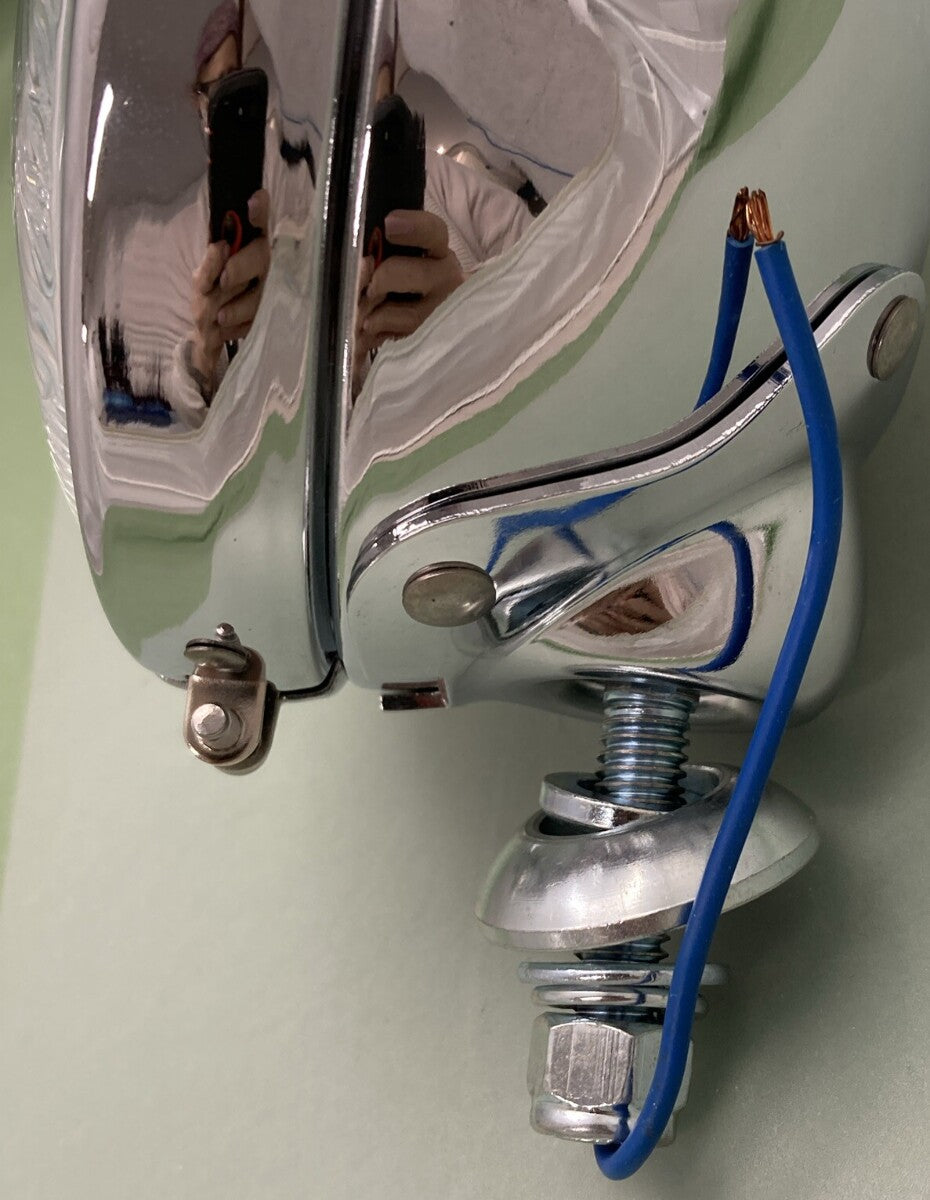 NEW DRAG SPECIALTIES DS280010 SPOTLAMP WITH HALOGEN H-3 BULB FOR HARLEY DAVIDSON