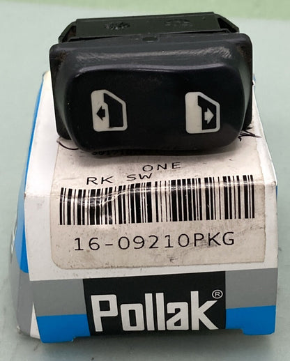 NEW GENUINE POLLAK 16-09210PKG Door Window Switch PASSENGER SIDE