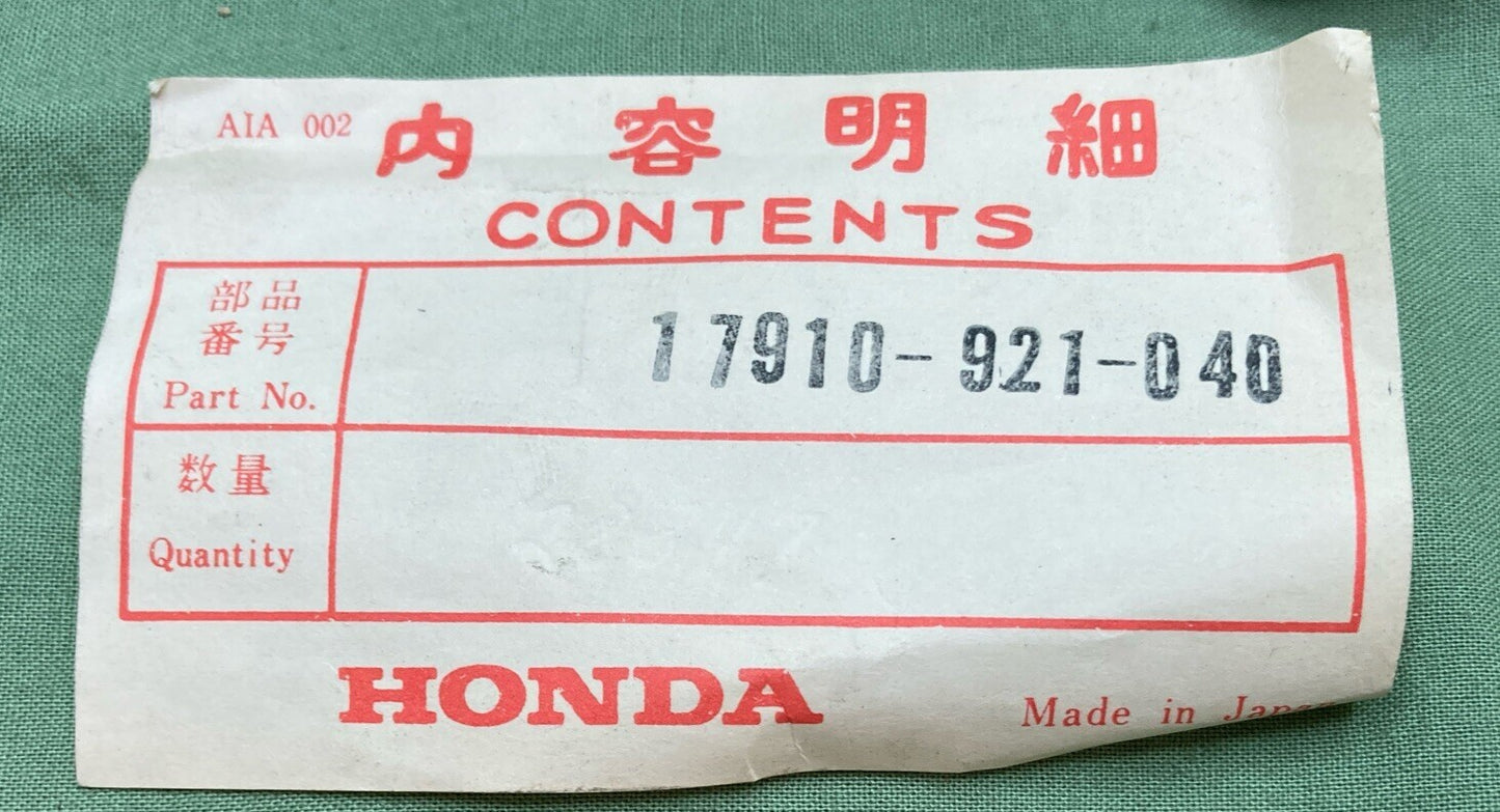 NEW GENUINE HONDA 17910-921-040 CABLE, THROTTLE