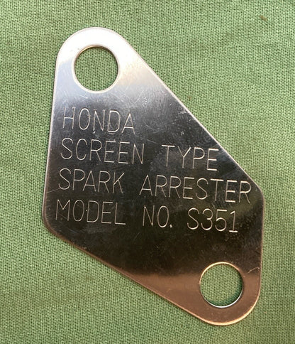 NEW GENUINE HONDA 06180-888-810 SPARK ARRESTER KIT