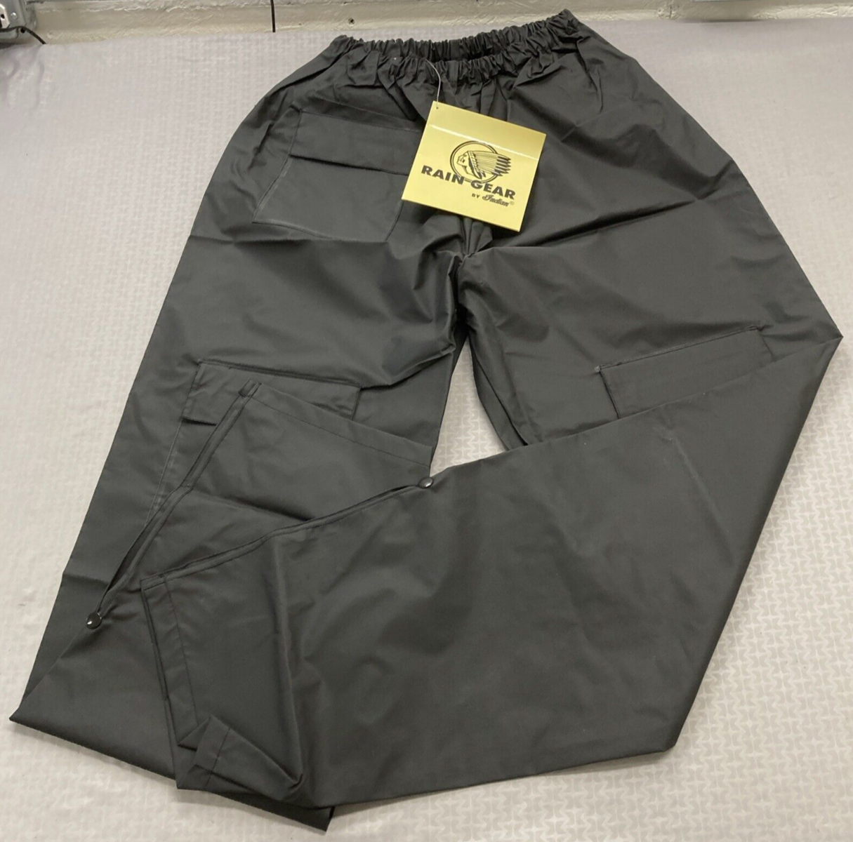 NEW GENUINE INDIAN RAIN GEAR 151-013 CHIEF PANTS 2XL
