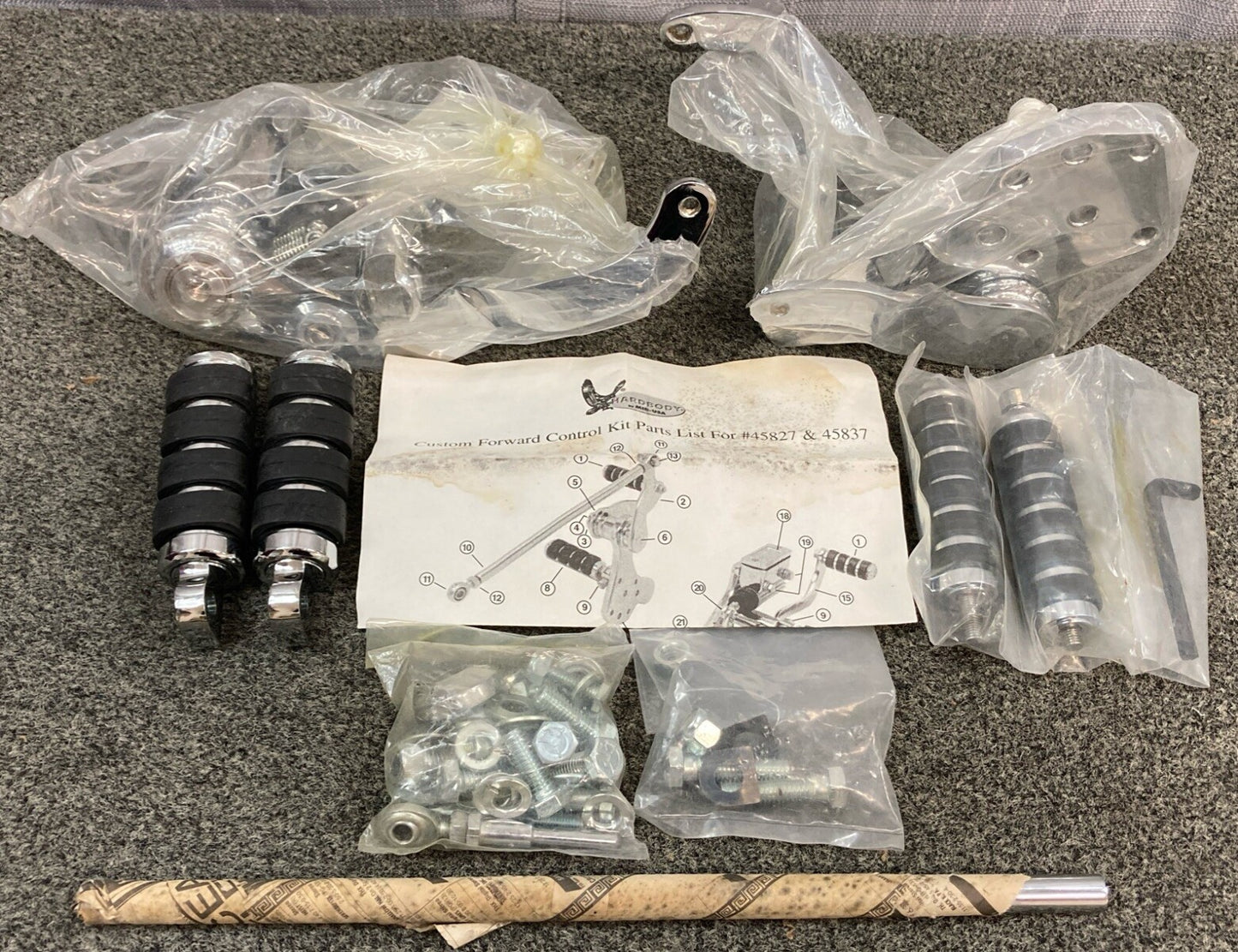 NEW MID-USA 45827 & 45837 HARDBODY CUSTOM FORWARDS CONTROL KIT INCOMPLETE