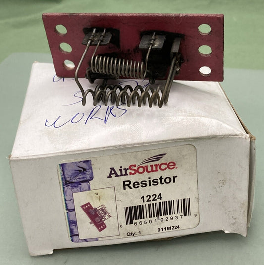 AIRSOURCE 1224 RESISTOR FOR KENWORTH TRUCKS