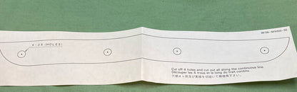 NEW GENUINE HONDA 08156-MN500 MUDGUARD FRONT