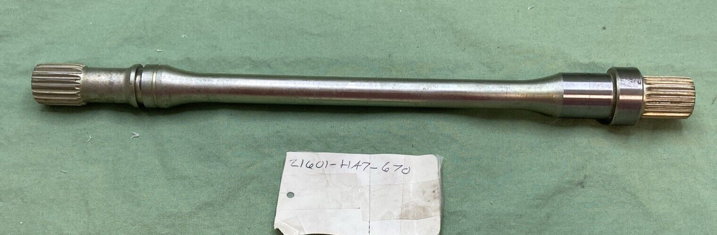 NEW REPLACES HONDA 21601-HA7-670  DRIVESHAFT, FR. SUPERSEDE 21601-HA7-770