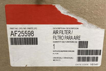 NEW GENUINE FLEETGUARD AF25598 AIR FILTER
