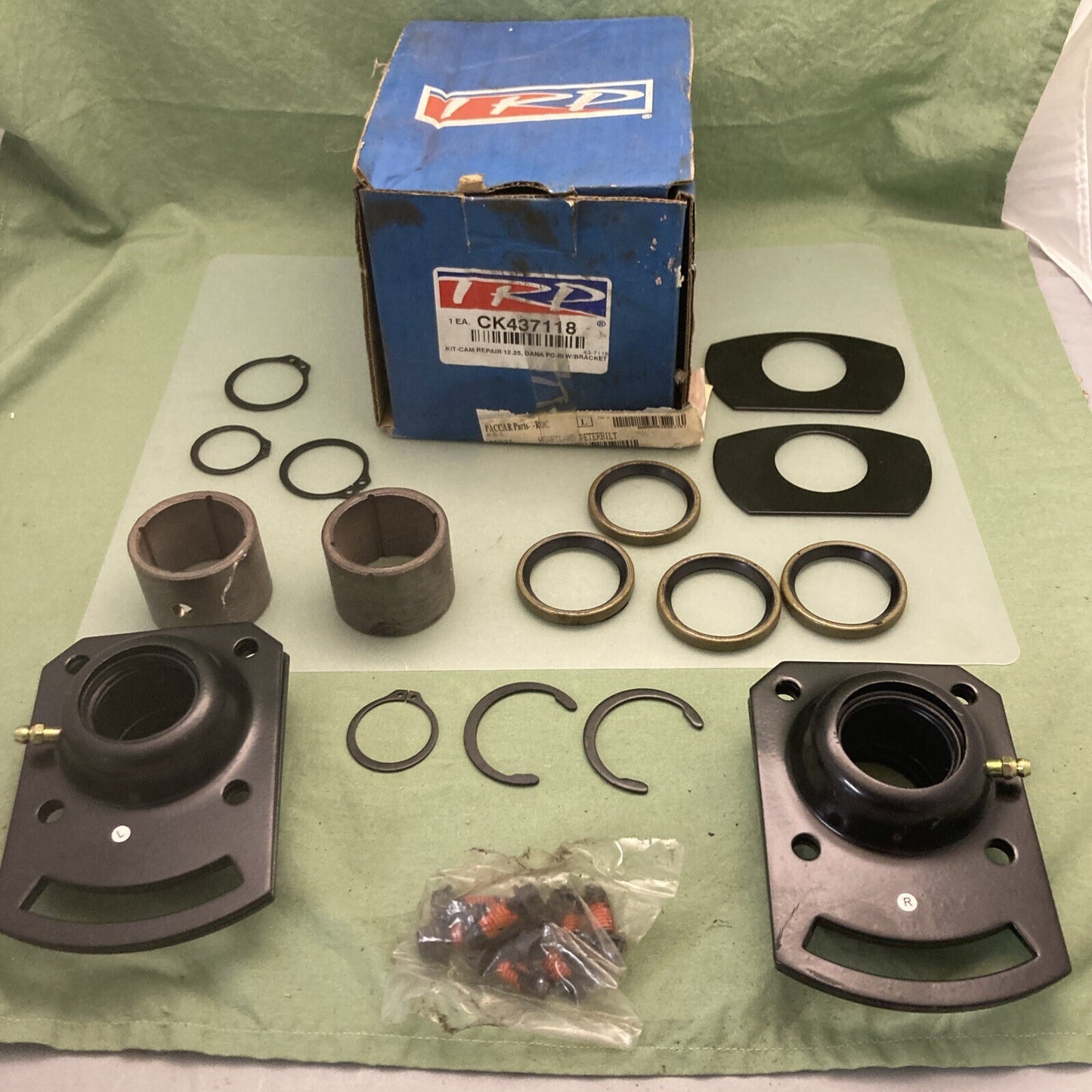 NEW GENUINE TRP CK437118 CAM REPAIR KIT 12.25, DANA FC-III W/ BRACKET