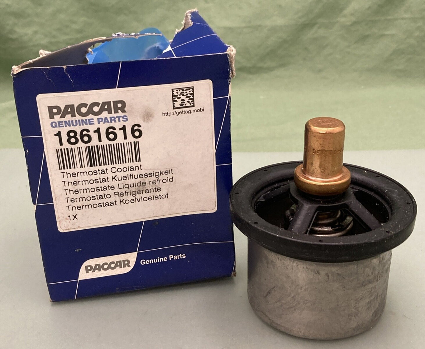 NEW GENUINE PACCAR 1861616 THERMOSTAT COOLANT