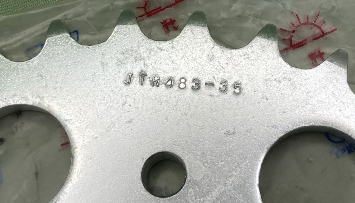NEW GENUINE JT JTR483.35 35 TOOTH REAR SPROCKET  KAWASAKI