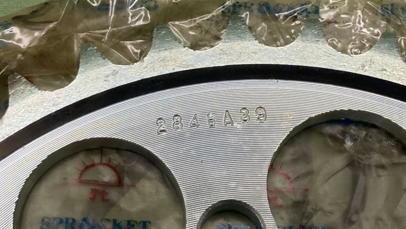 NEW GENUINE JT JTR284.39 39 T REAR SPROCKET HONDA