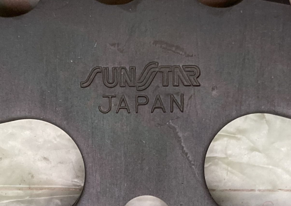 NEW SUNSTAR K-1260R 43 T STEEL REAR SPROCKET KAWASAKI 2-353243