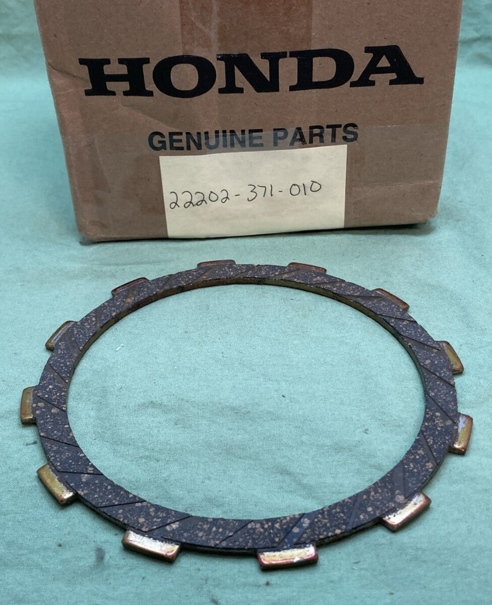 NEW GENUINE HONDA 22202-371-010 DISK B, CLUTCH FRICTION