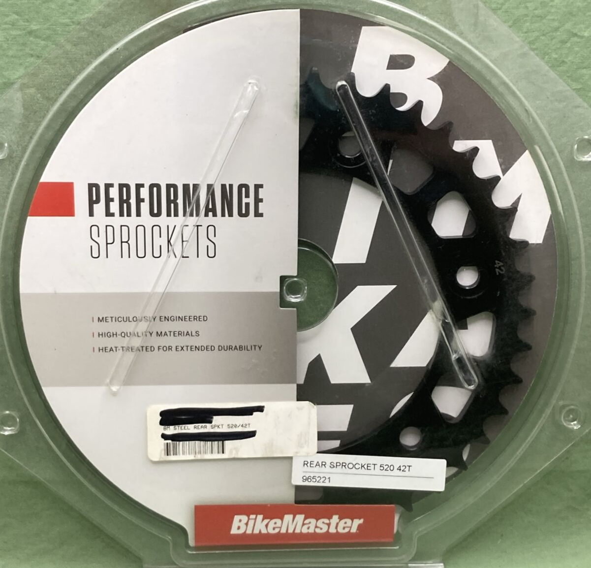 NEW BIKEMASTER 965221 40 T REAR SPROCKET 520 HONDA