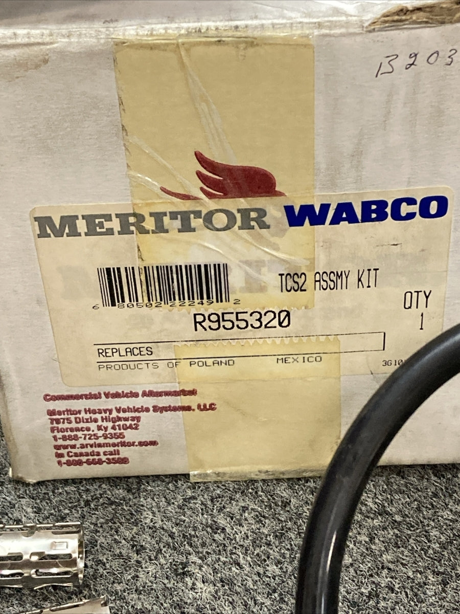 NEW MERITOR WABCO R955320 ABS VALVE AND ECU TCS2 ASSMY. KIT