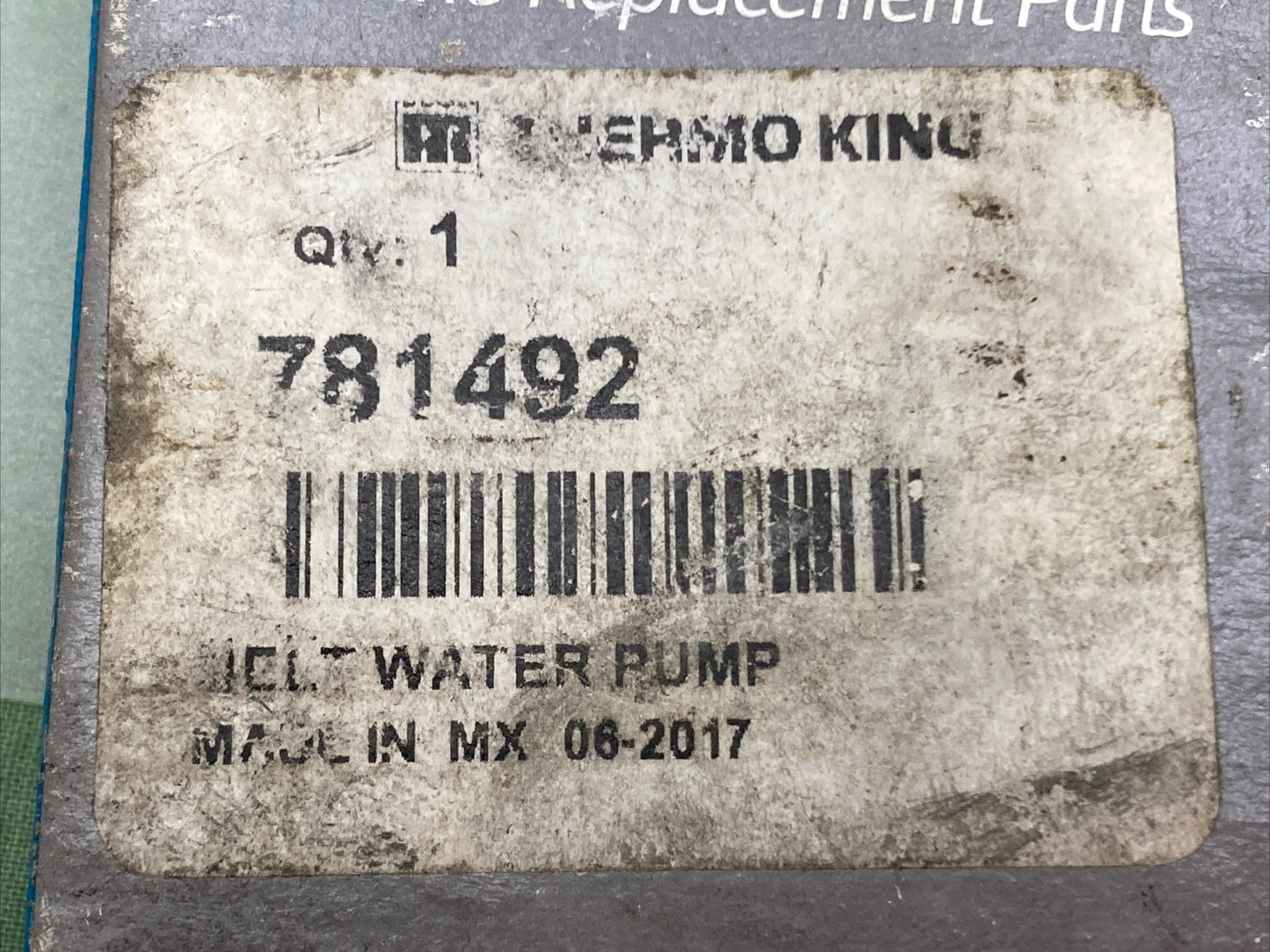 NEW GENUINE THERMO KING 781492 WATER PUMP BELT