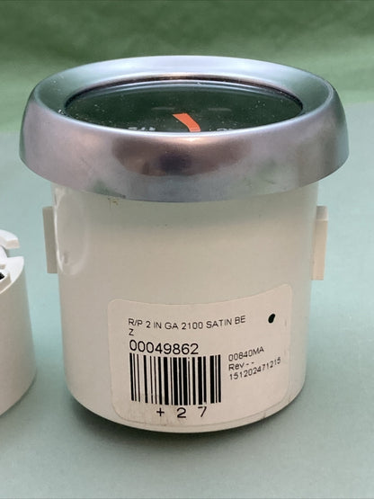 NEW GENUINE PACCAR 00049862 PETEBILT MULTIPLEX 2" GENERIC SATIN GAUGE