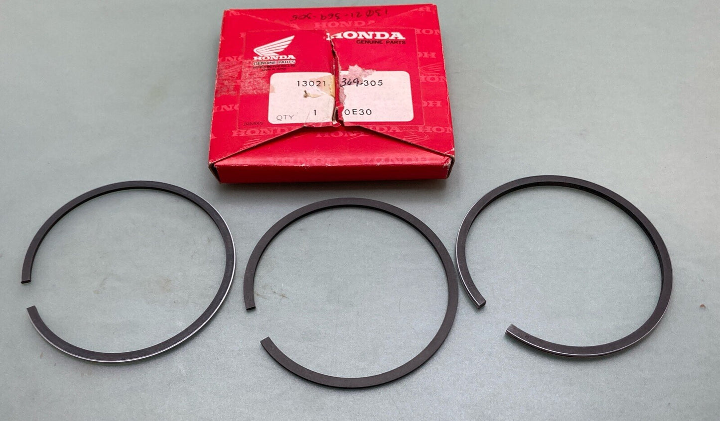 NEW GENUINE HONDA 13021-369-305 RING SET, PISTON (OS 0.25)