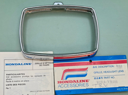NEW GENUINE HONDA 08312-VM401 H/L GRL-CHRM