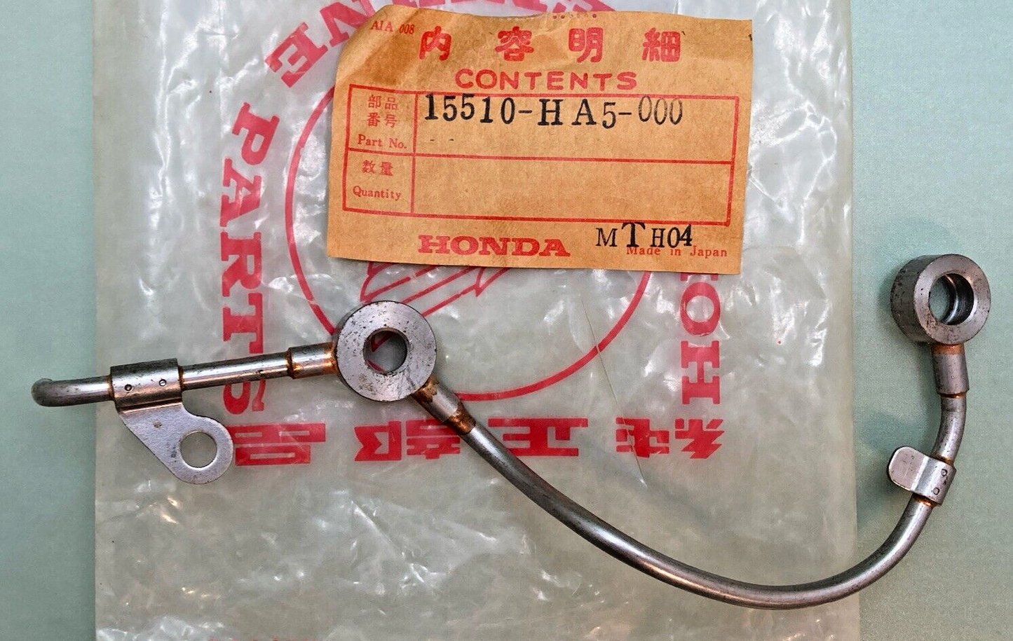 NEW GENUINE HONDA 15510-HA5-000 PIPE, OIL